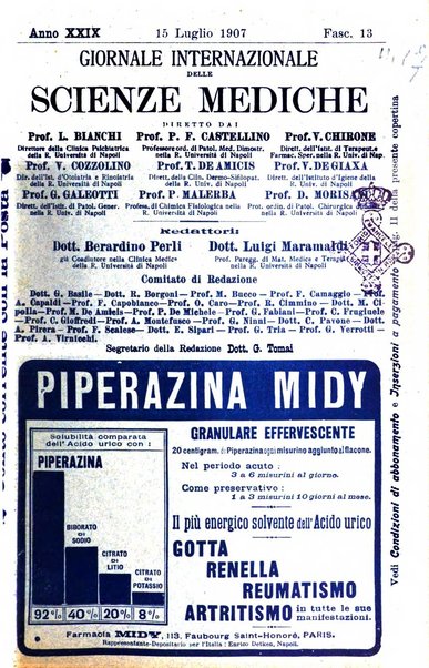 Giornale internazionale delle scienze mediche