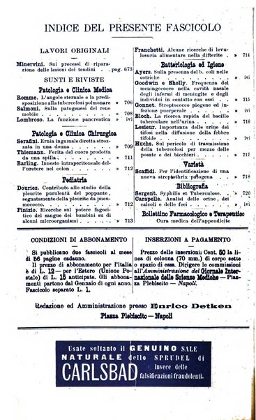 Giornale internazionale delle scienze mediche