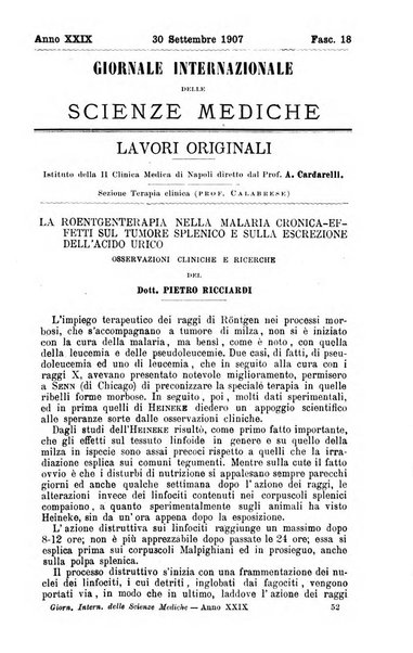 Giornale internazionale delle scienze mediche