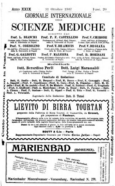 Giornale internazionale delle scienze mediche