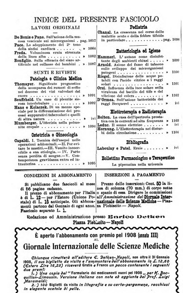 Giornale internazionale delle scienze mediche