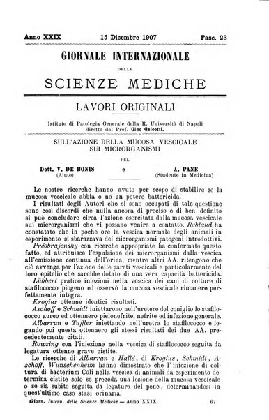 Giornale internazionale delle scienze mediche