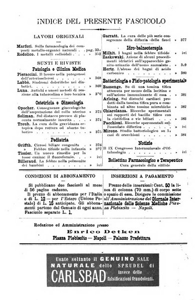 Giornale internazionale delle scienze mediche