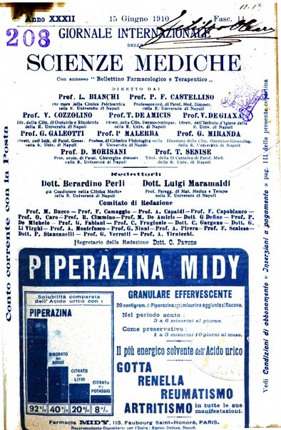 Giornale internazionale delle scienze mediche