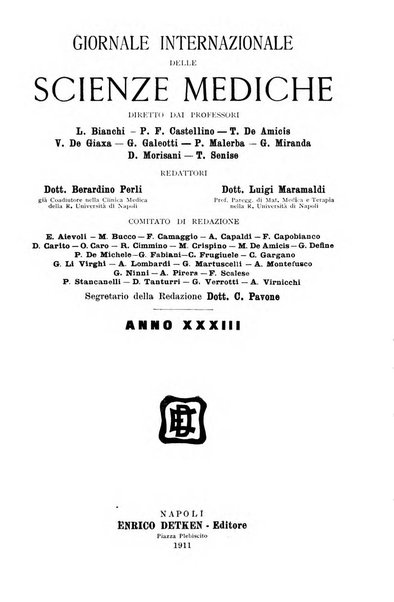 Giornale internazionale delle scienze mediche