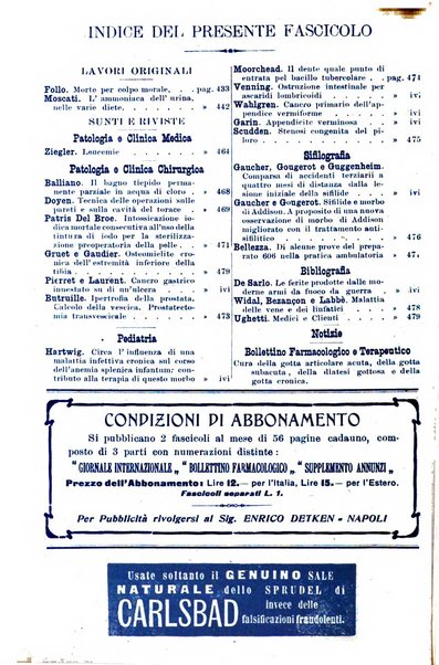 Giornale internazionale delle scienze mediche