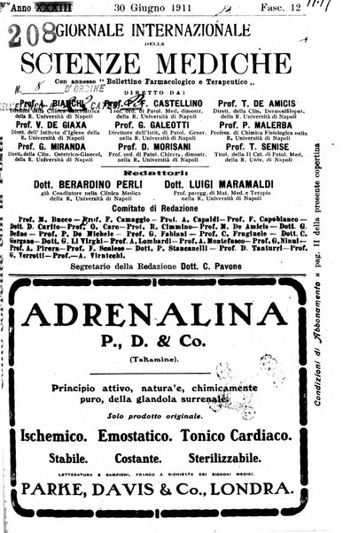 Giornale internazionale delle scienze mediche