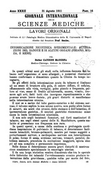 Giornale internazionale delle scienze mediche