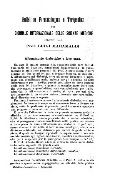 Giornale internazionale delle scienze mediche