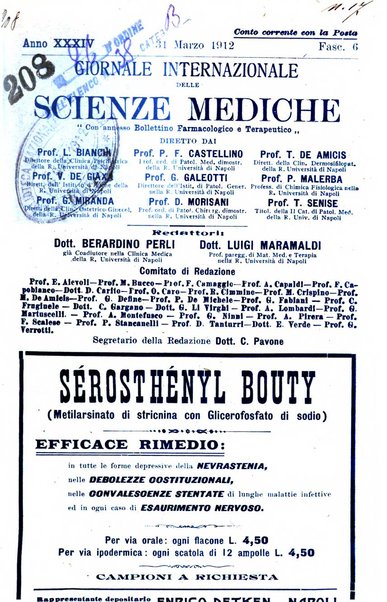 Giornale internazionale delle scienze mediche