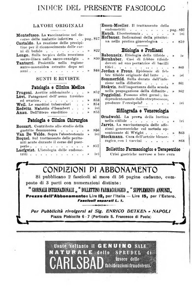 Giornale internazionale delle scienze mediche