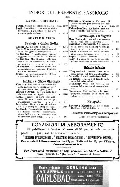 Giornale internazionale delle scienze mediche