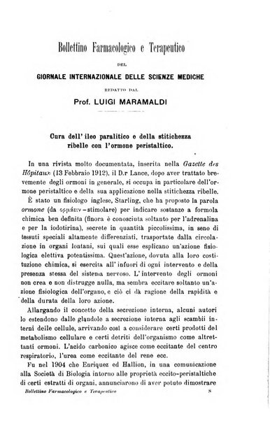 Giornale internazionale delle scienze mediche