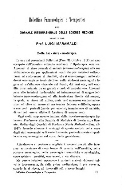 Giornale internazionale delle scienze mediche