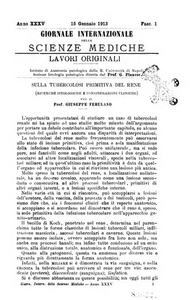 Giornale internazionale delle scienze mediche