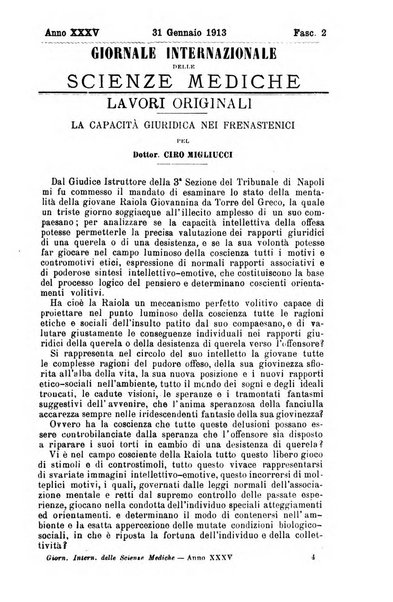 Giornale internazionale delle scienze mediche