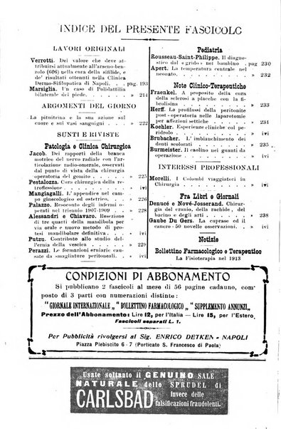 Giornale internazionale delle scienze mediche