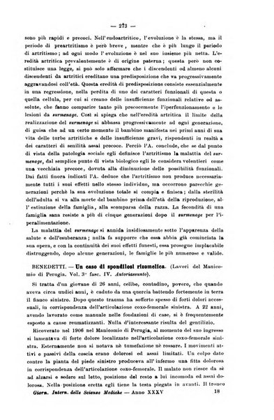 Giornale internazionale delle scienze mediche