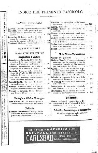 Giornale internazionale delle scienze mediche