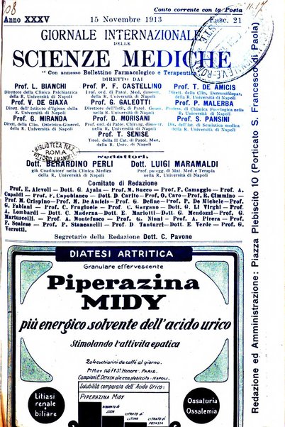 Giornale internazionale delle scienze mediche