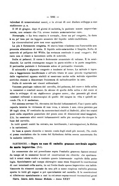 Giornale internazionale delle scienze mediche