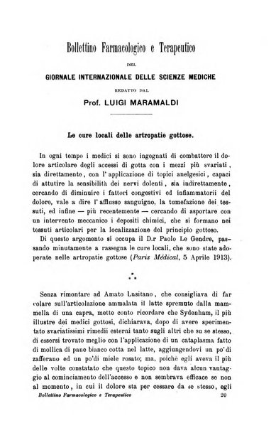 Giornale internazionale delle scienze mediche