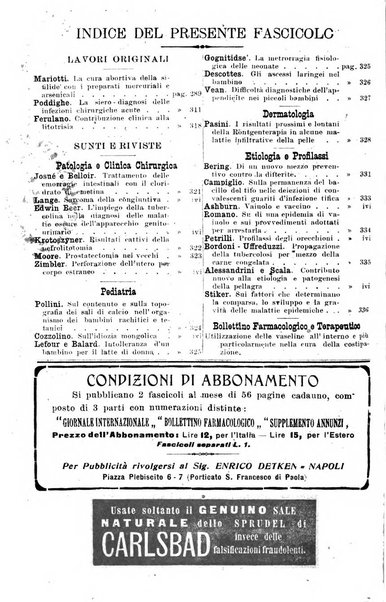 Giornale internazionale delle scienze mediche