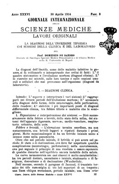 Giornale internazionale delle scienze mediche