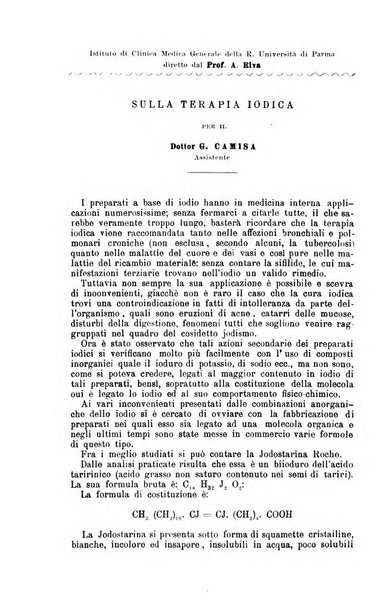 Giornale internazionale delle scienze mediche