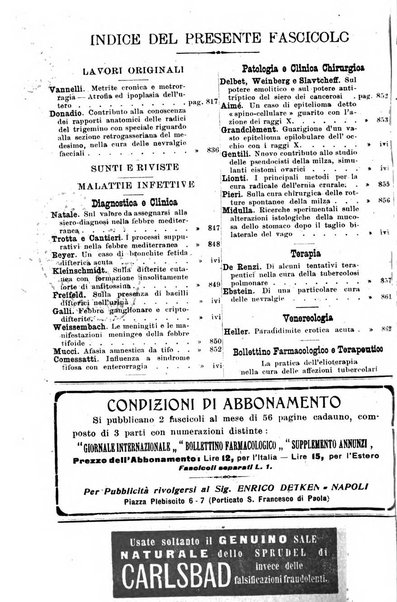 Giornale internazionale delle scienze mediche