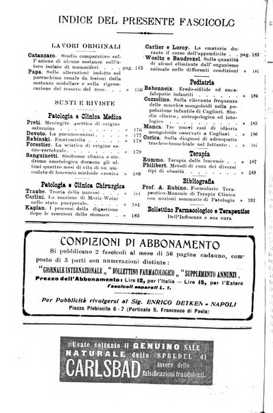 Giornale internazionale delle scienze mediche