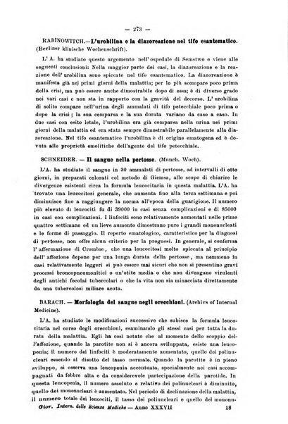 Giornale internazionale delle scienze mediche