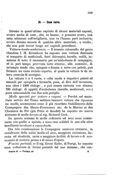 Giornale di artiglieria e genio. Parte 2., non ufficiale