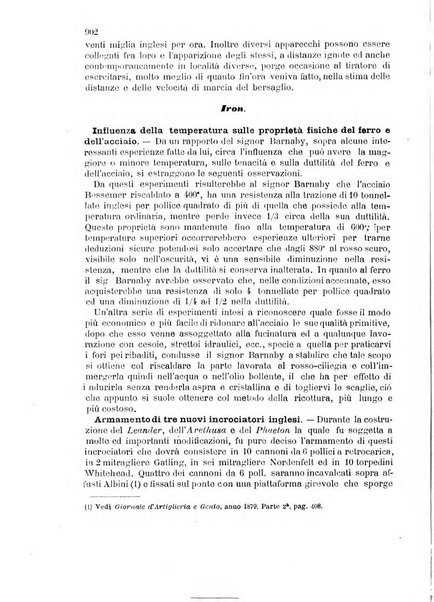 Giornale di artiglieria e genio. Parte 2., non ufficiale