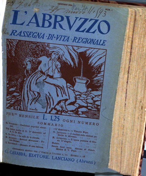 L'Abruzzo rassegna di vita regionale