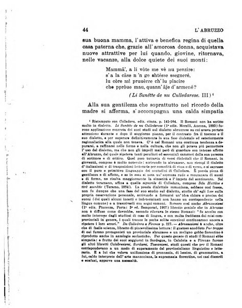 L'Abruzzo rassegna di vita regionale