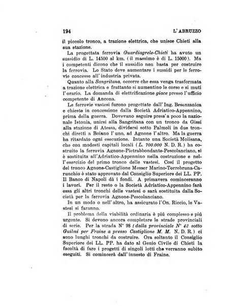 L'Abruzzo rassegna di vita regionale