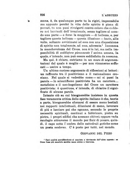 L'Abruzzo rassegna di vita regionale