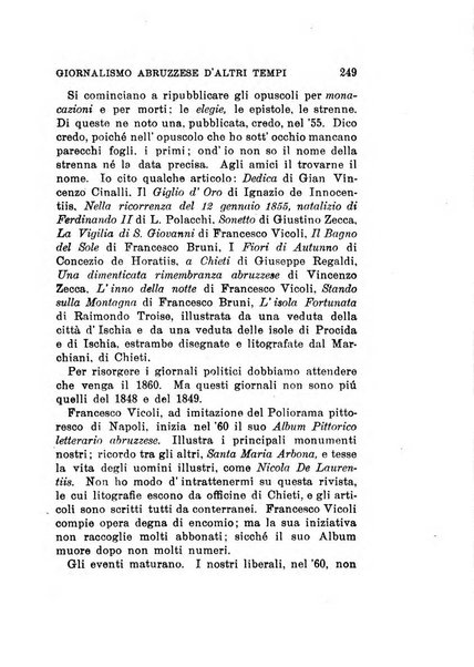 L'Abruzzo rassegna di vita regionale