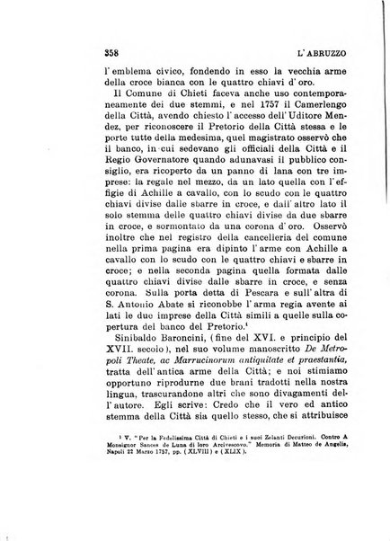 L'Abruzzo rassegna di vita regionale