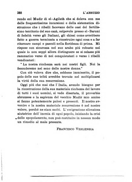 L'Abruzzo rassegna di vita regionale