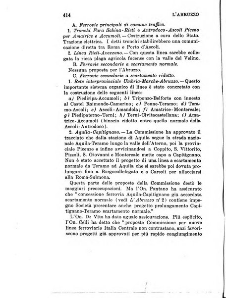 L'Abruzzo rassegna di vita regionale
