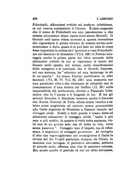 L'Abruzzo rassegna di vita regionale