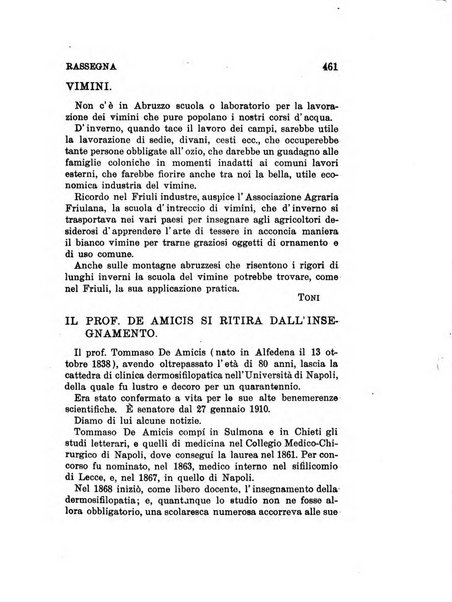 L'Abruzzo rassegna di vita regionale