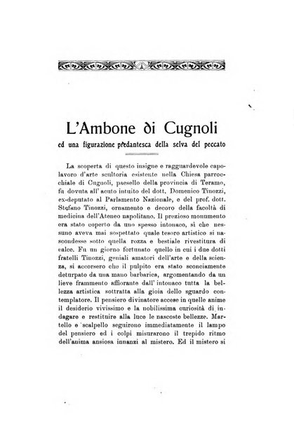 L'Abruzzo rassegna di vita regionale