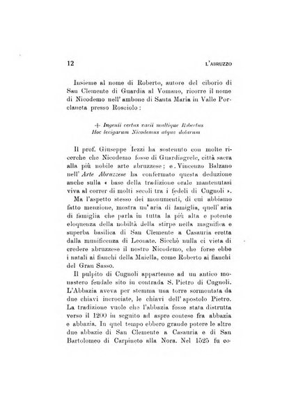 L'Abruzzo rassegna di vita regionale