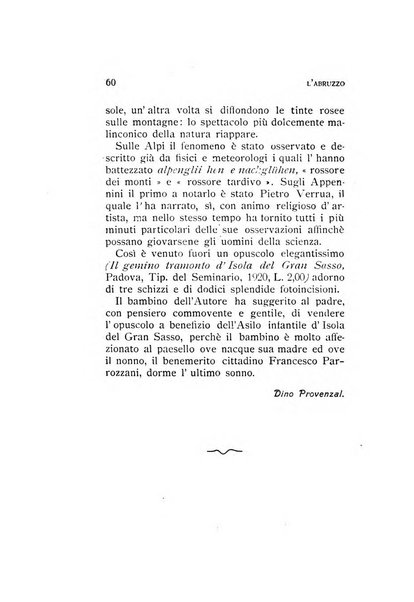 L'Abruzzo rassegna di vita regionale