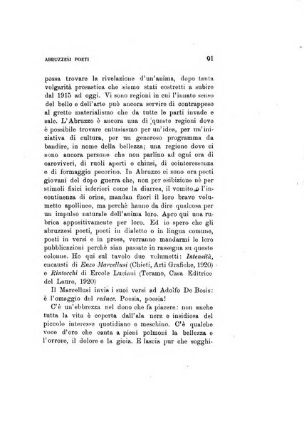 L'Abruzzo rassegna di vita regionale