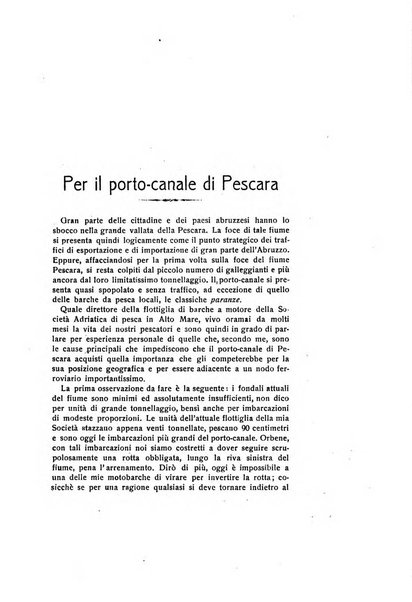 L'Abruzzo rassegna di vita regionale