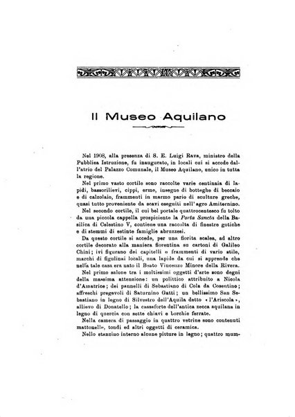 L'Abruzzo rassegna di vita regionale